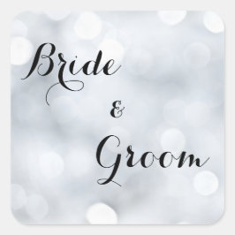 Lichtschnee-Glitzer Sparkle Silver Sticker