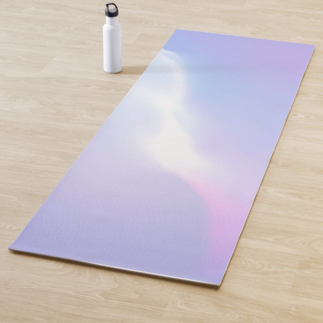 Lichtstrahl in einem Lila Himmel Yogamatte (Beispiel)
