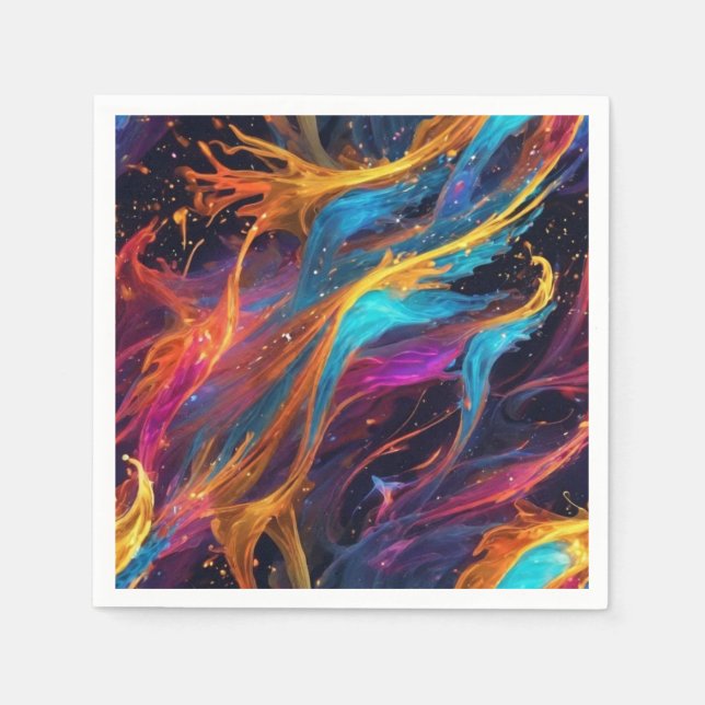 Lichtstrahl Serviette (Vorderseite)