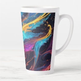 Lichtstrahlen Milchtasse