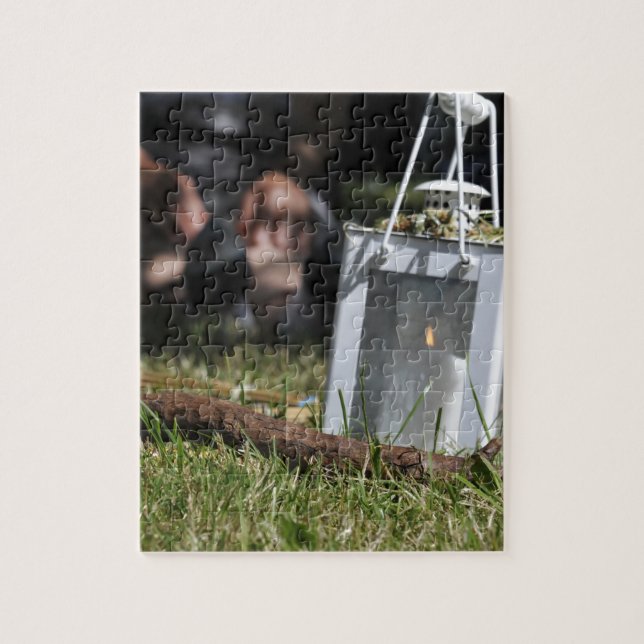 Lichtstrahlen Puzzle (Vertikal)