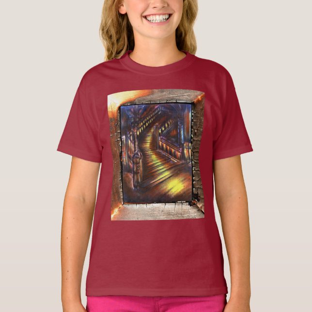 Lichttreppe T-Shirt (Vorderseite)