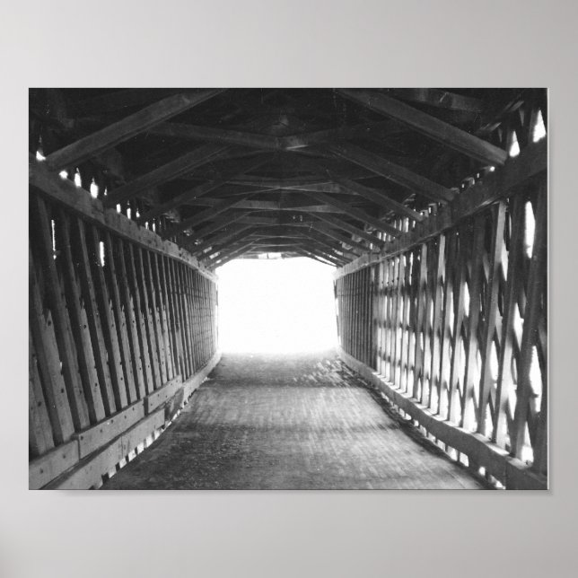 Lichttunnel Poster (Vorne)