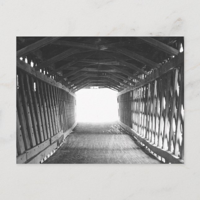 Lichttunnel Postkarte (Vorderseite)