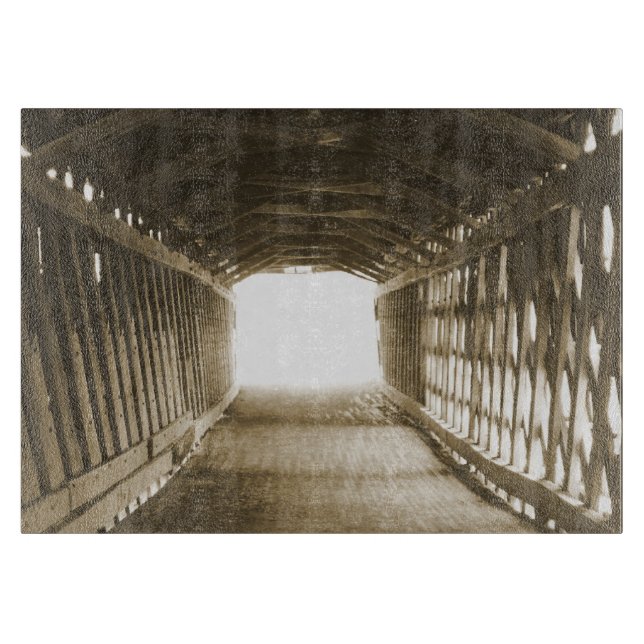 Lichttunnel Schneidebrett (Vorderseite)