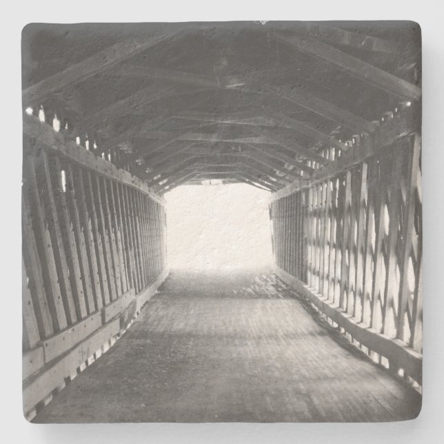 Lichttunnel Steinuntersetzer (Vorderseite)
