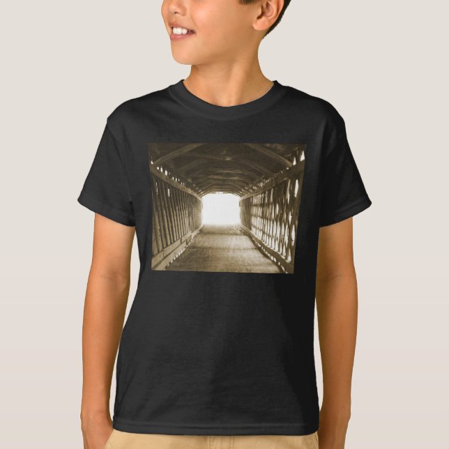 Lichttunnel T-Shirt (Vorderseite)