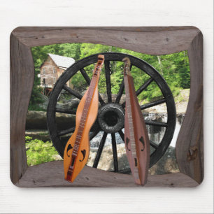 LICHTUNGS-NEBENFLUSS-MÜHLE AM BABCOCK STAATS-PARK MOUSEPAD