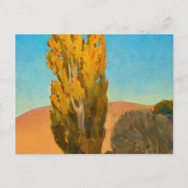 Lichtverschiebung auf einem Poplar, 1930 von Mayna Postkarte (Vorderseite)