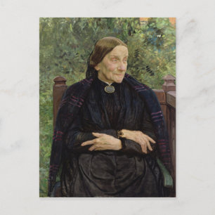 Lichtwarks Mutter, 1908 Postkarte
