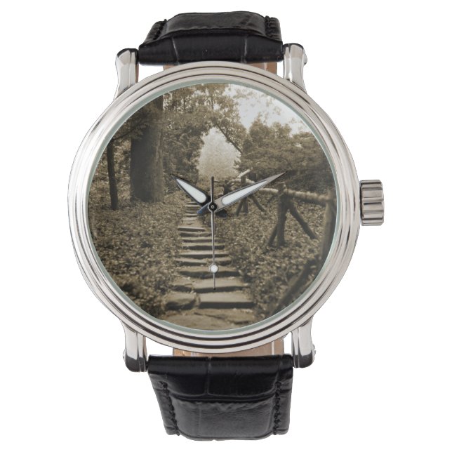 Lichtweg Armbanduhr (Vorderseite)