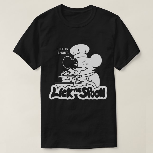 Lick den Löffel! T-Shirt (Design vorne)