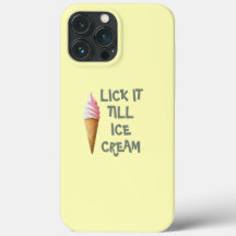 Lick it to Ice Cream 10 Pastellfarben iPhone Case