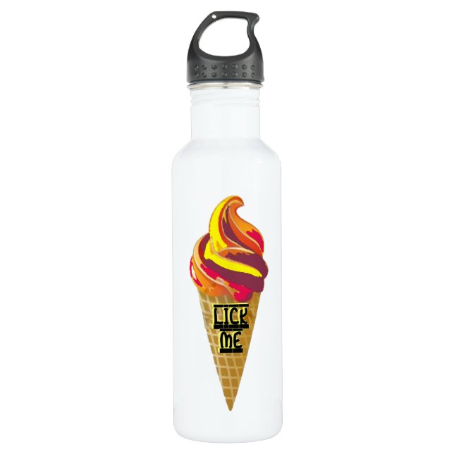 Lick Me Liberty Flasche Trinkflasche (Vorderseite)