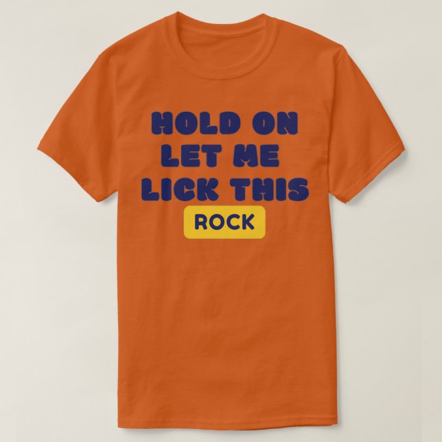 Lick Rocks T-Shirt (Design vorne)