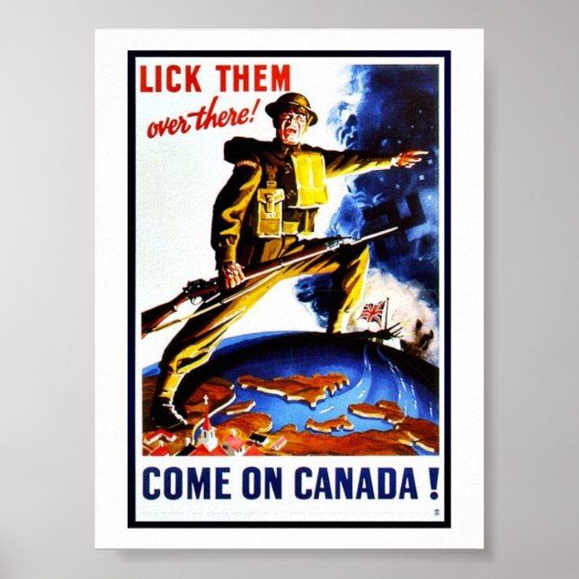 Lick sie da drüben poster (Vorne)