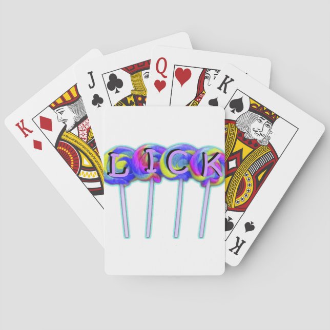 Lick Spielkarten (Rückseite)
