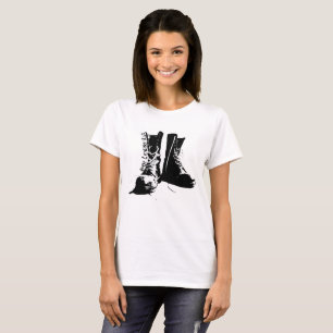 Licker der Stiefel der Frauen T - Shirt