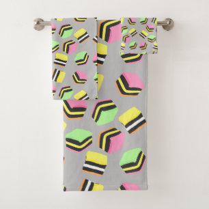Licorice Allsorts Fandy Bath Handtücher