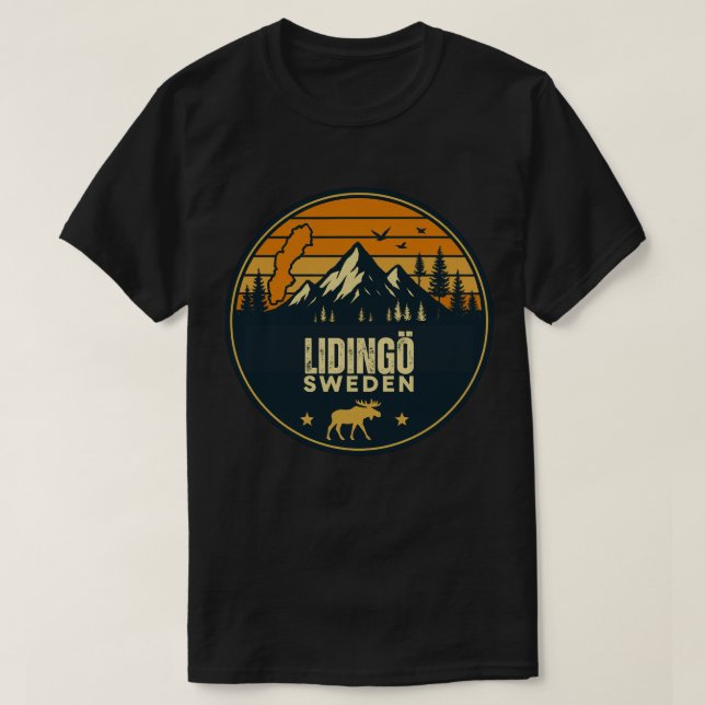 Lidingö, Schweden T-Shirt (Design vorne)