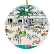 Lido Beach Sarasota Ornament