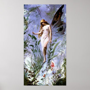 Lido Fairy Vintage Kunstwerke von Luis Falero Prin Poster