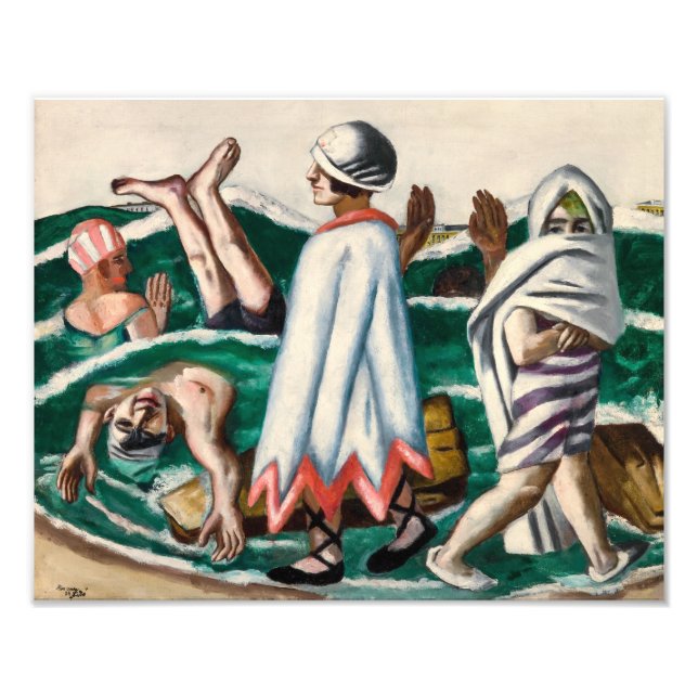 Lido | Max Beckmann | Fotodruck (Vorne)