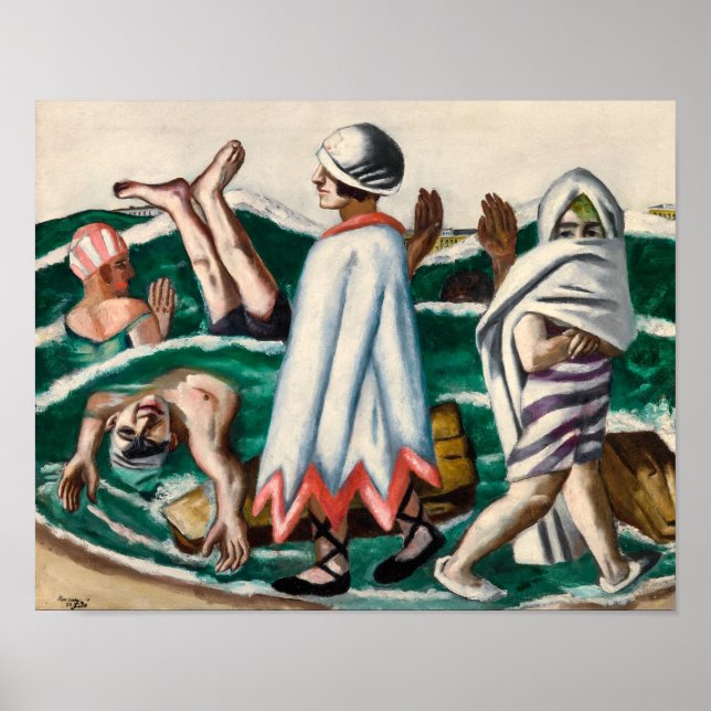 Lido | Max Beckmann | Poster (Vorne)