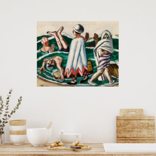Lido Max Beckmann Poster