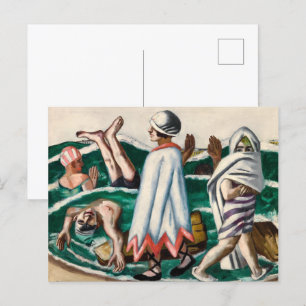 Lido   Max Beckmann   Postkarte