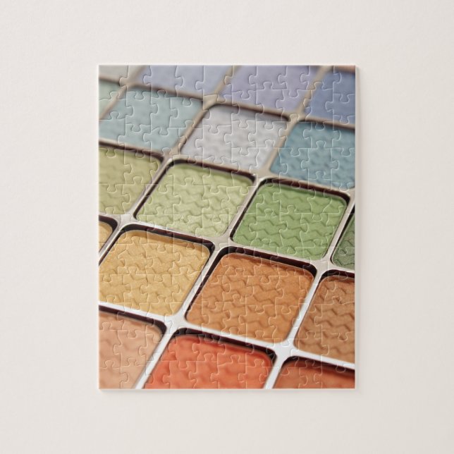 Lidschatten-Make-up Puzzle (Vertikal)