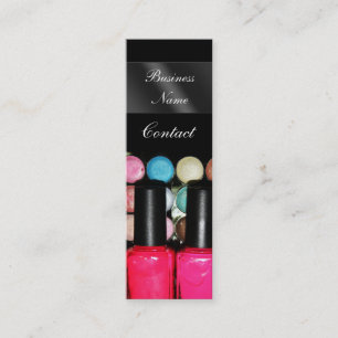 Lidschatten-Nagellack Palete bilden Künstler Mini Visitenkarte