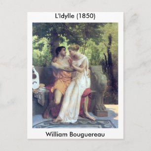 L'Idylle (1850) Postkarte