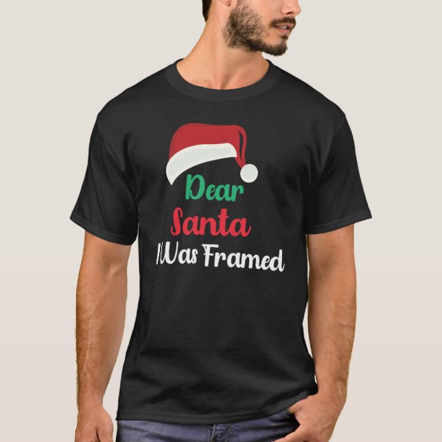 lieb santa i war gerahmter klassischer T - Shirt1 T-Shirt (Vorderseite)