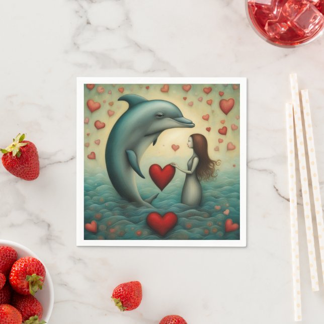 LIEBE 1 SERVIETTE (Beispiel)