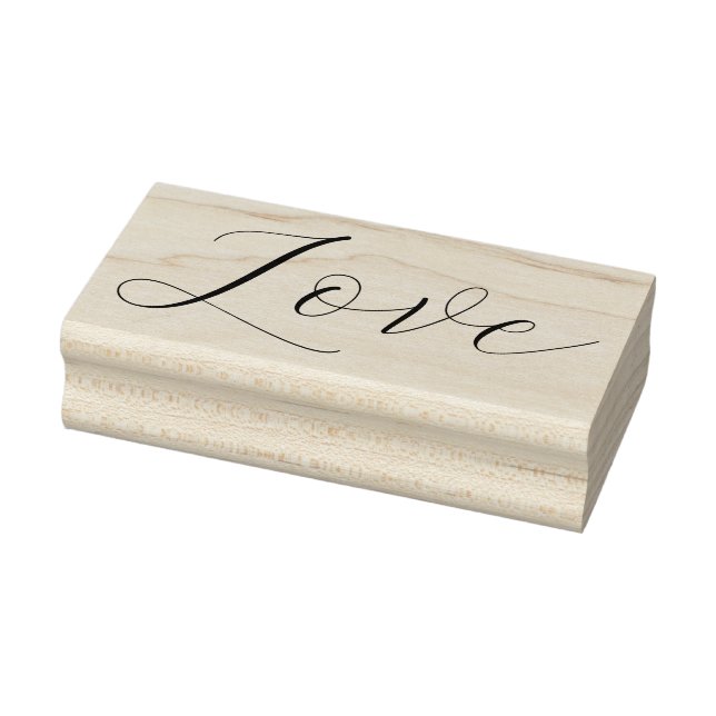 LIEBE 1"x2.5" Briefmarke/Emeline Gummistempel (Stempel)