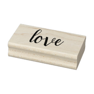 LIEBE 1"x2.5" Gummi-Briefmarke / Romeo & Julia Gummistempel