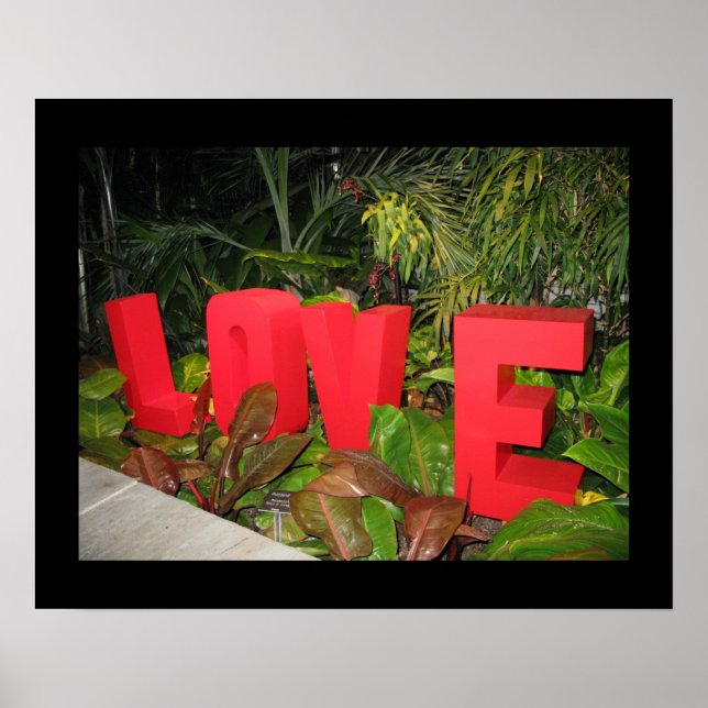 LIEBE 20" x 16", Value Poster Paper (Matte) (Vorne)
