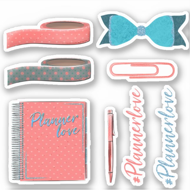 Liebe 2, Aufkleber Set (Vorderseite)