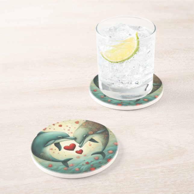 LIEBE 2 GETRÄNKEUNTERSETZER (Seite)