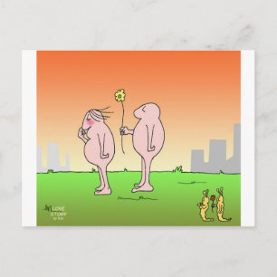 Liebe 2B Postkarte
