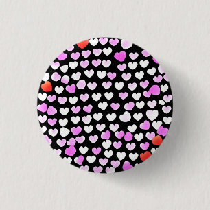Liebe 3 cm Abzeichen Button