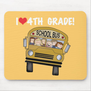 Liebe-4. Grad des Schulbus-I Mousepad