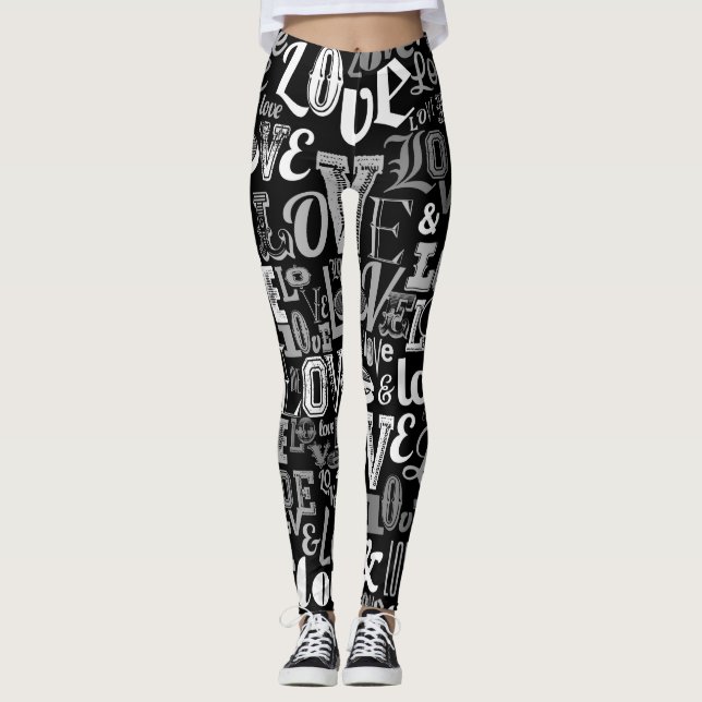 LIEBE 4 LEGGINGS (Vorderseite)