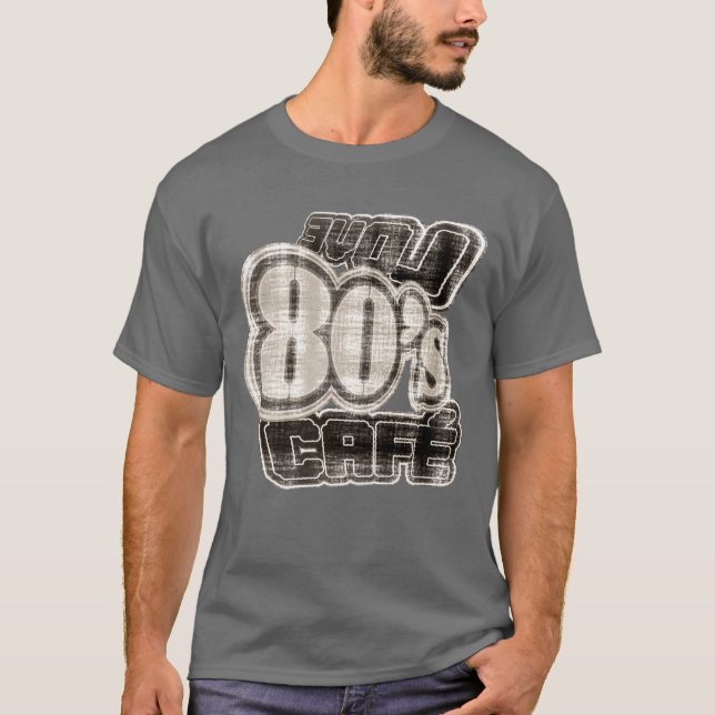 Liebe 80's Cafe Vintag #2 - T - Shirt (Vorderseite)