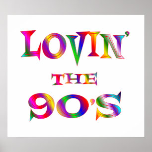 Liebe 90s poster