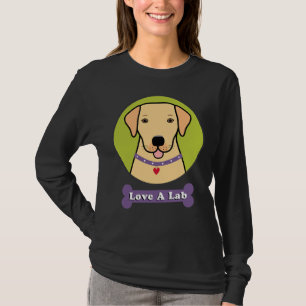 LIEBE A GELBE LABRADOR T-Shirt