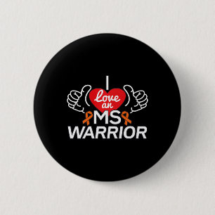 Liebe A Multiple Sklerose Frau Warrior Button