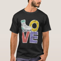 Liebe Abbildung Ice Skaten Skate Tanztanzer