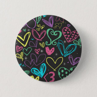 Liebe-Abzeichen Button